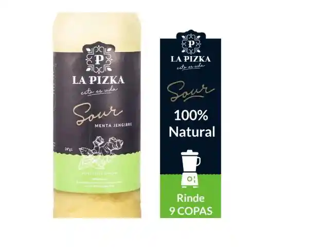 Pisco Sour La Pizkanatural Jengibre 24 1 L