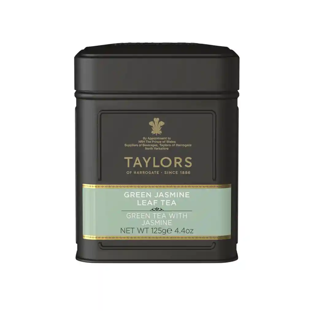 Té Taylors Green Tea With Jasmine Lata 125 Grs