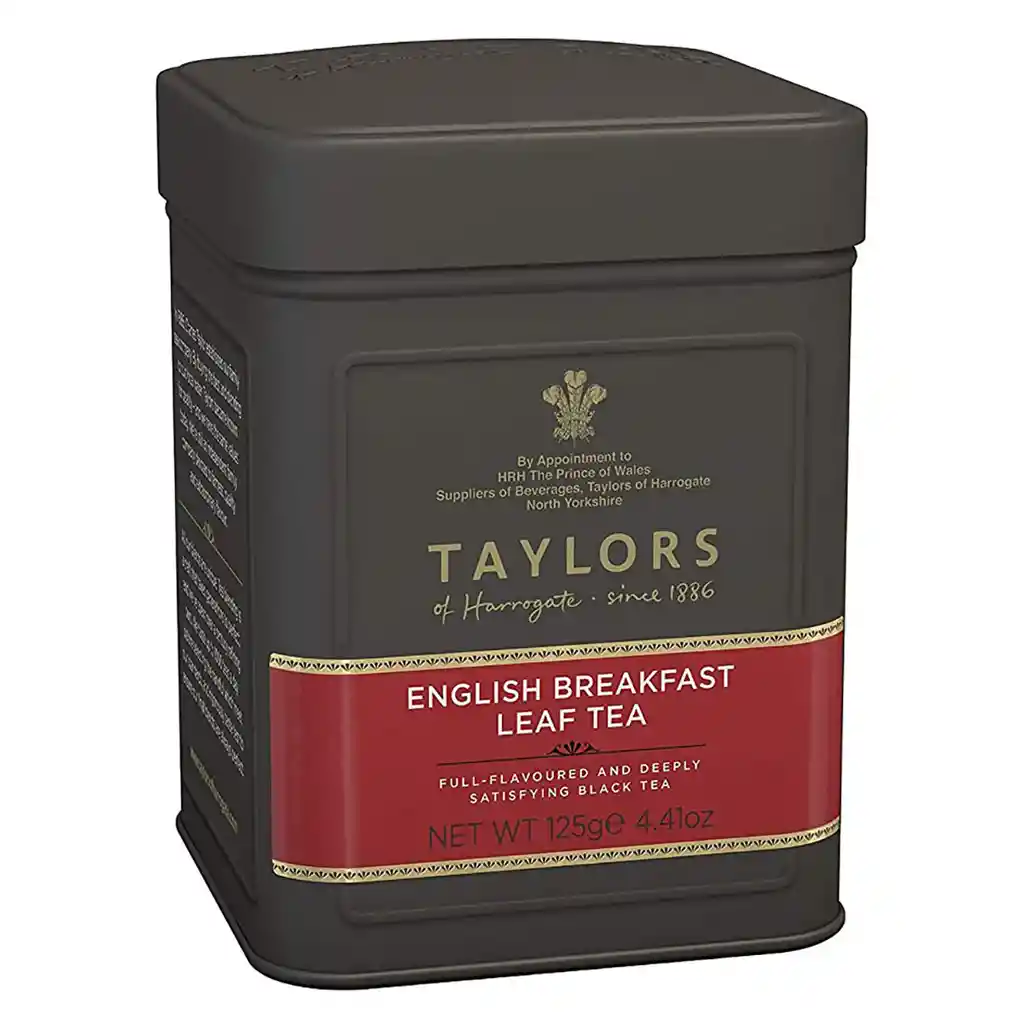 Té Taylors English Breakfast Lata 125 Grs