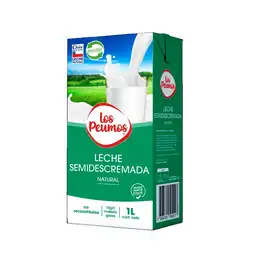 Leche Los Peumos Semidescremada