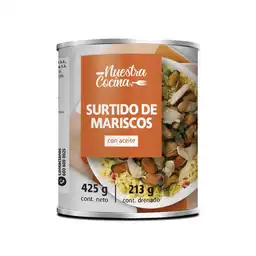 Nuestra Cocina Surtido De Mariscoen Aceite