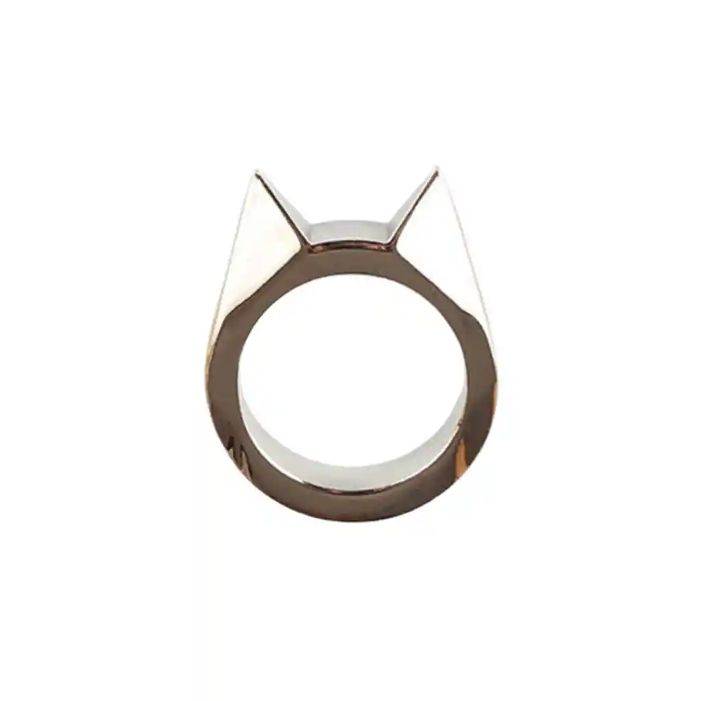 Anillo Defensa Personal Tipo Manopla Destapador Metal Gato