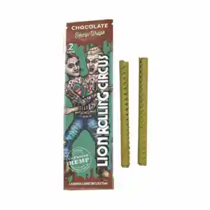 Blunt Hemp Wrap Chocolate Lion Rolling Circus