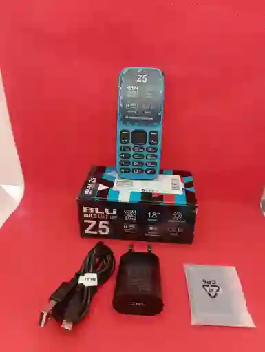 Blu Z5 - Gsm Desbloqueado Dual Sim Ideal Para Adulto Mayor - Color Azul