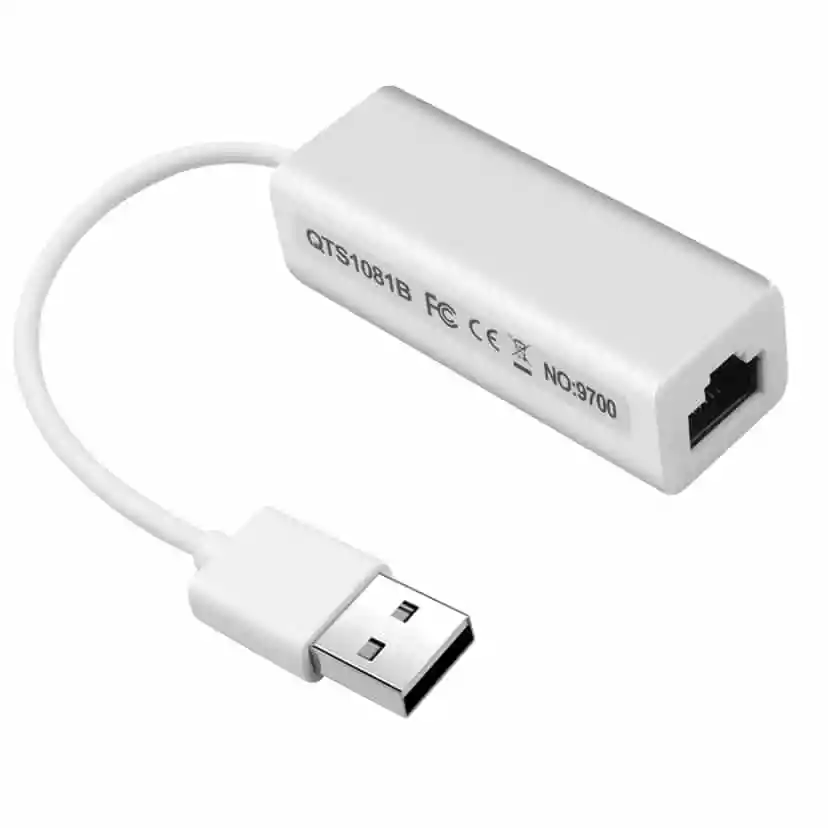 Adaptador Ethernet Rj45 Blanco