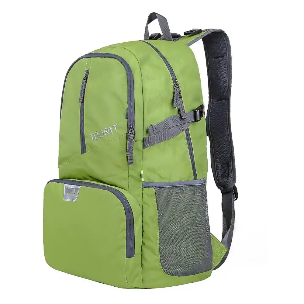 Tourit Mochila Para Senderismo Plegable De 35l - Verde