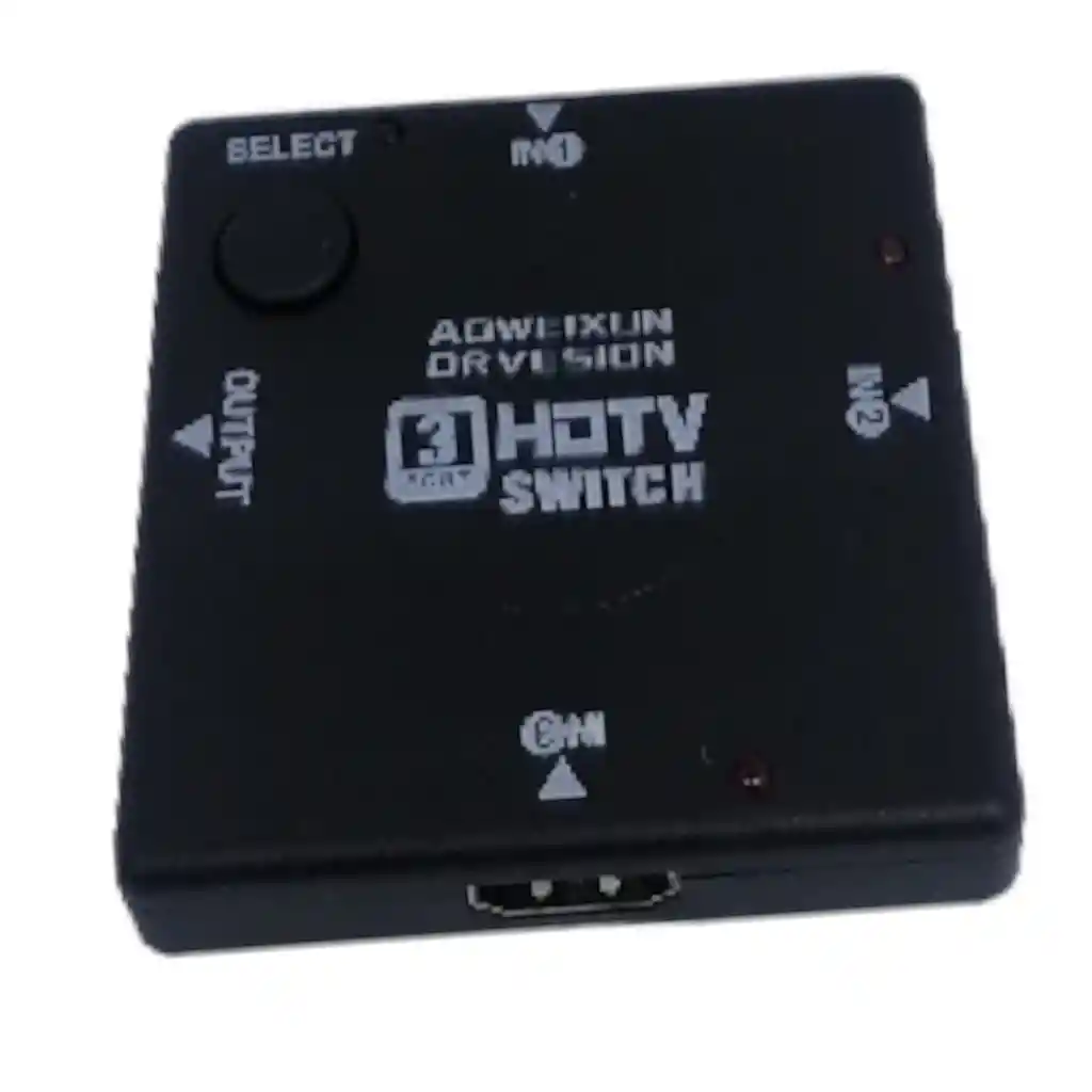 Switch Hdmi 3x1 Full Hd 1080p Hub Pasivo