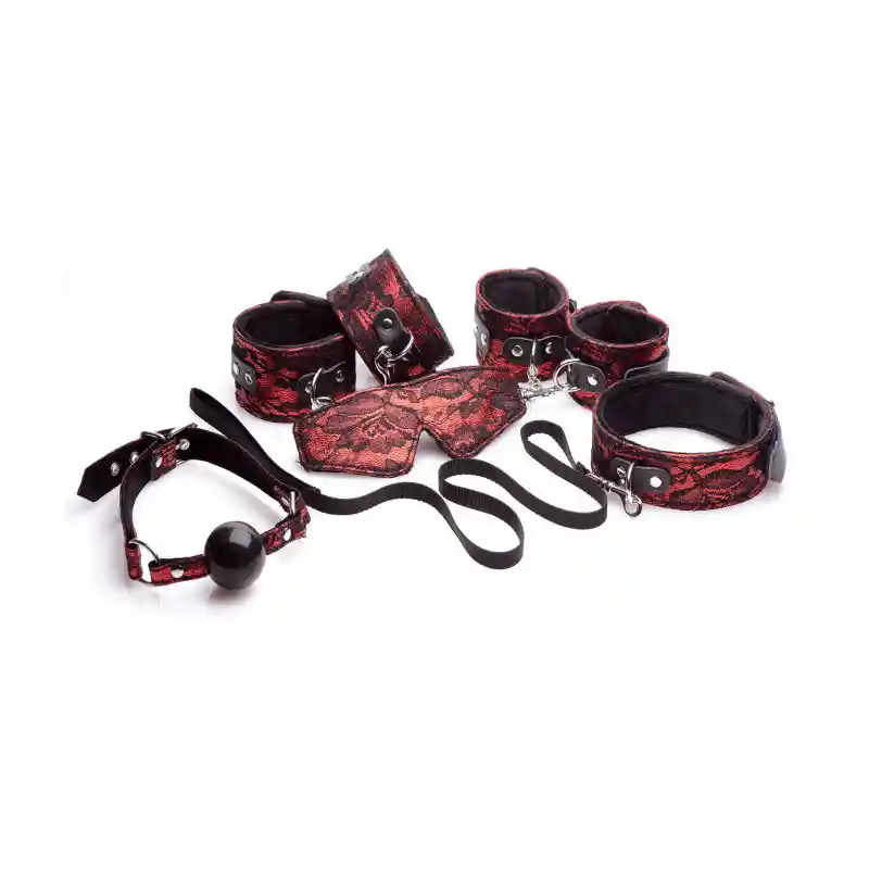 Set Bondage De Encaje (5 Piezas)