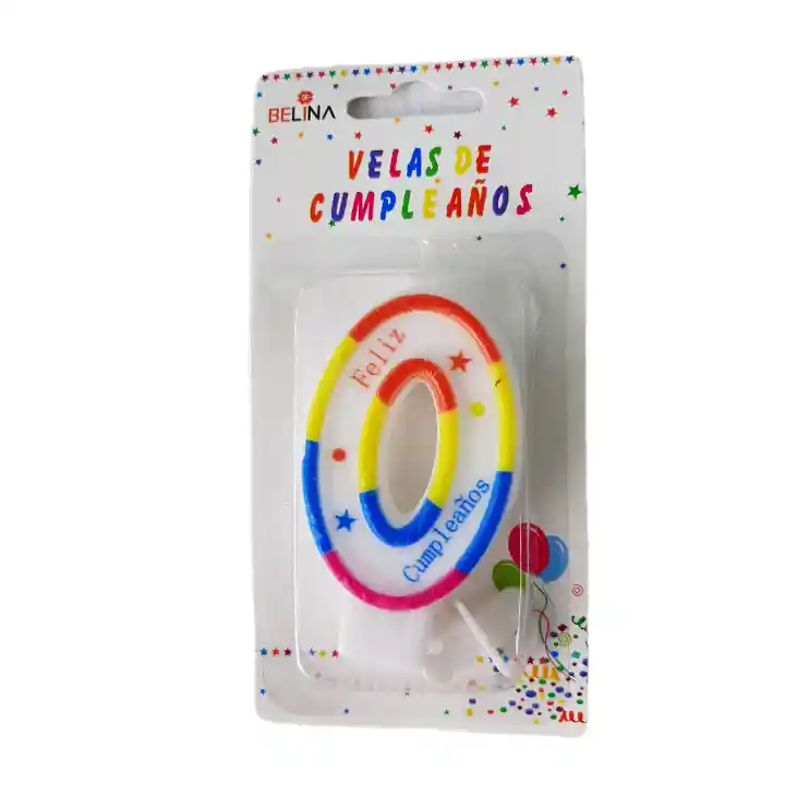 Vela Cumpleaños N° 0