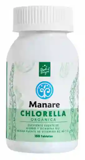 Manare Chlorella Orgánica En Tabletas