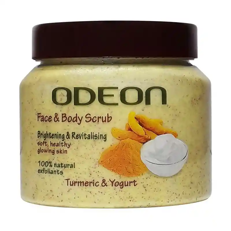 odeon exFoliante face & body scrub curcumayogurt 300 ml