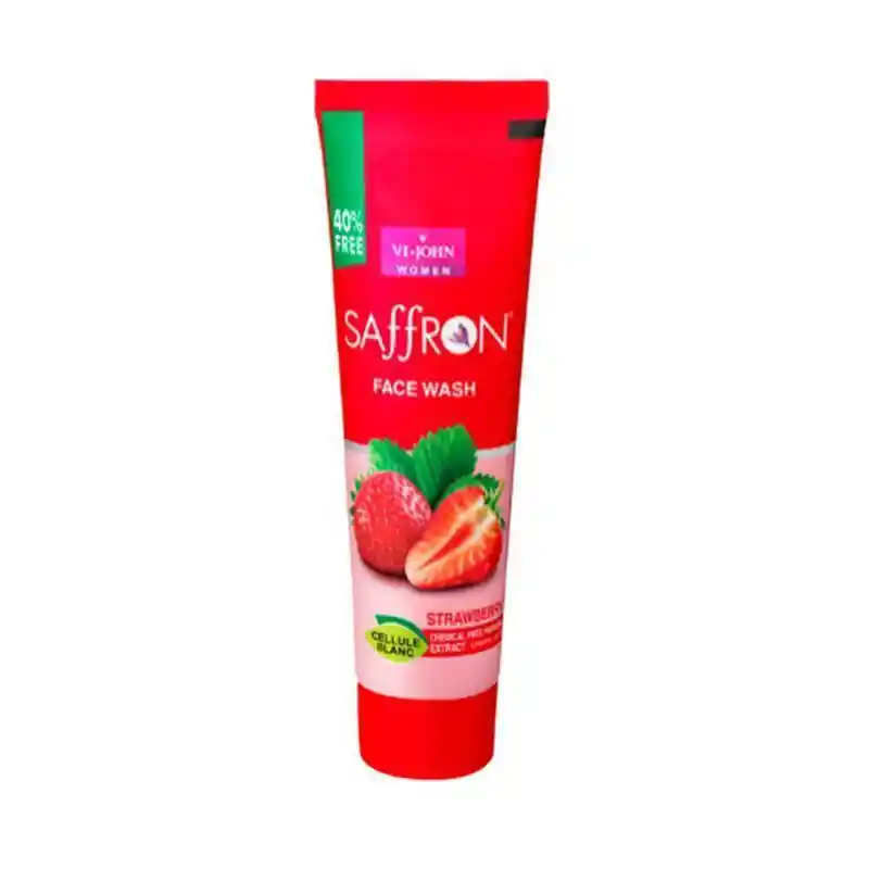 Saffron Face Wash - Jabón Facial Frutilla