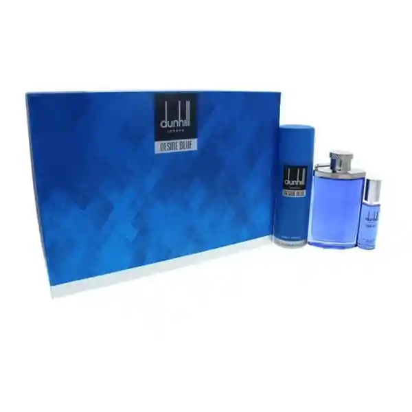 Edt Set Desire Blue100 Ml + 30 Ml + Body 200 Ml