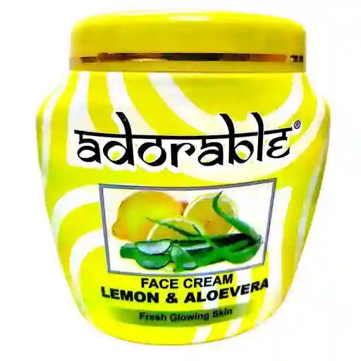Adorable Crema Facial Limón & Áloe Vera 300 Ml (formato Nuevo)