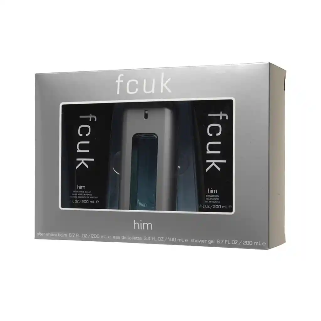 Fcuk For Him 100 Ml 3pcs Set