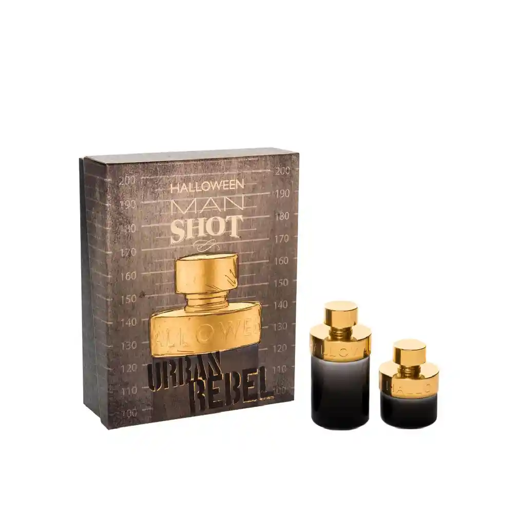 Halloween Setman Shot 125 Ml + Man Shot 50 Ml Urban Rebel