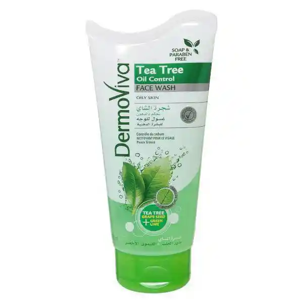 Dermoviva Jabón Facial Árbol De Té - Control Grasa 150ml
