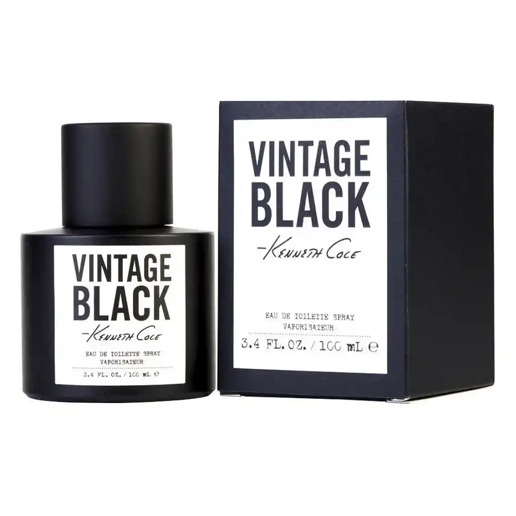 Kenneth Cole Vintage Black Edt 100 Ml