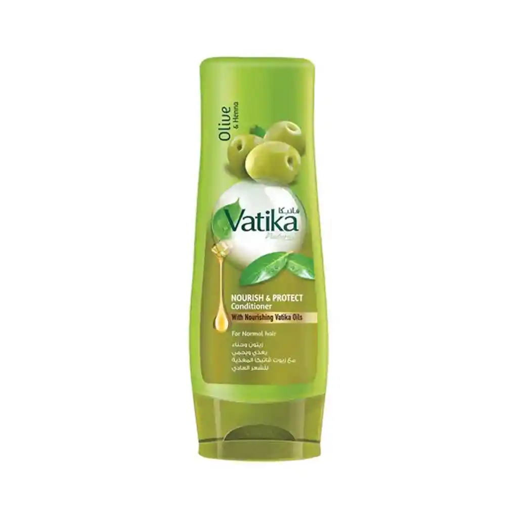 Vatika Acondicionador Oliva Y Henna Nutre Y Protege 200 Ml