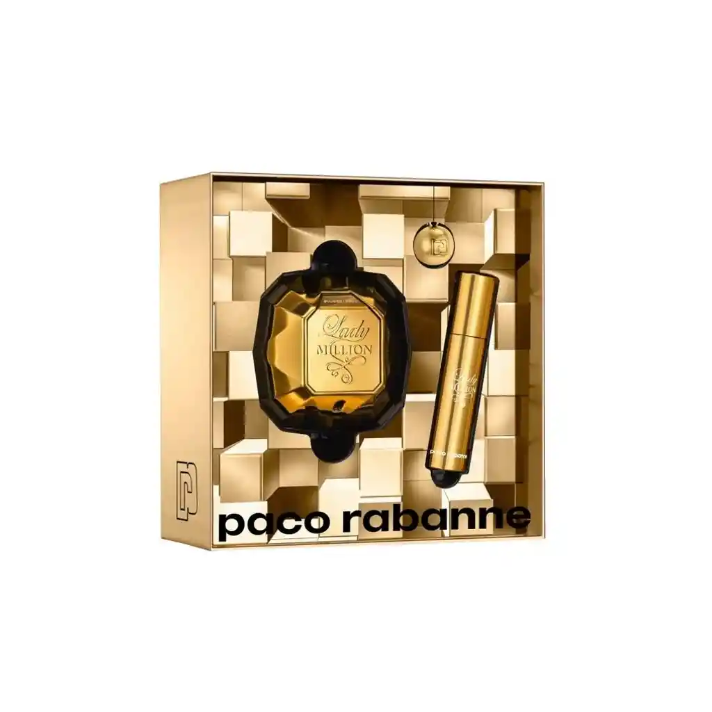 Paco Rabanne Set Lady Million Edp 50ml + 10ml