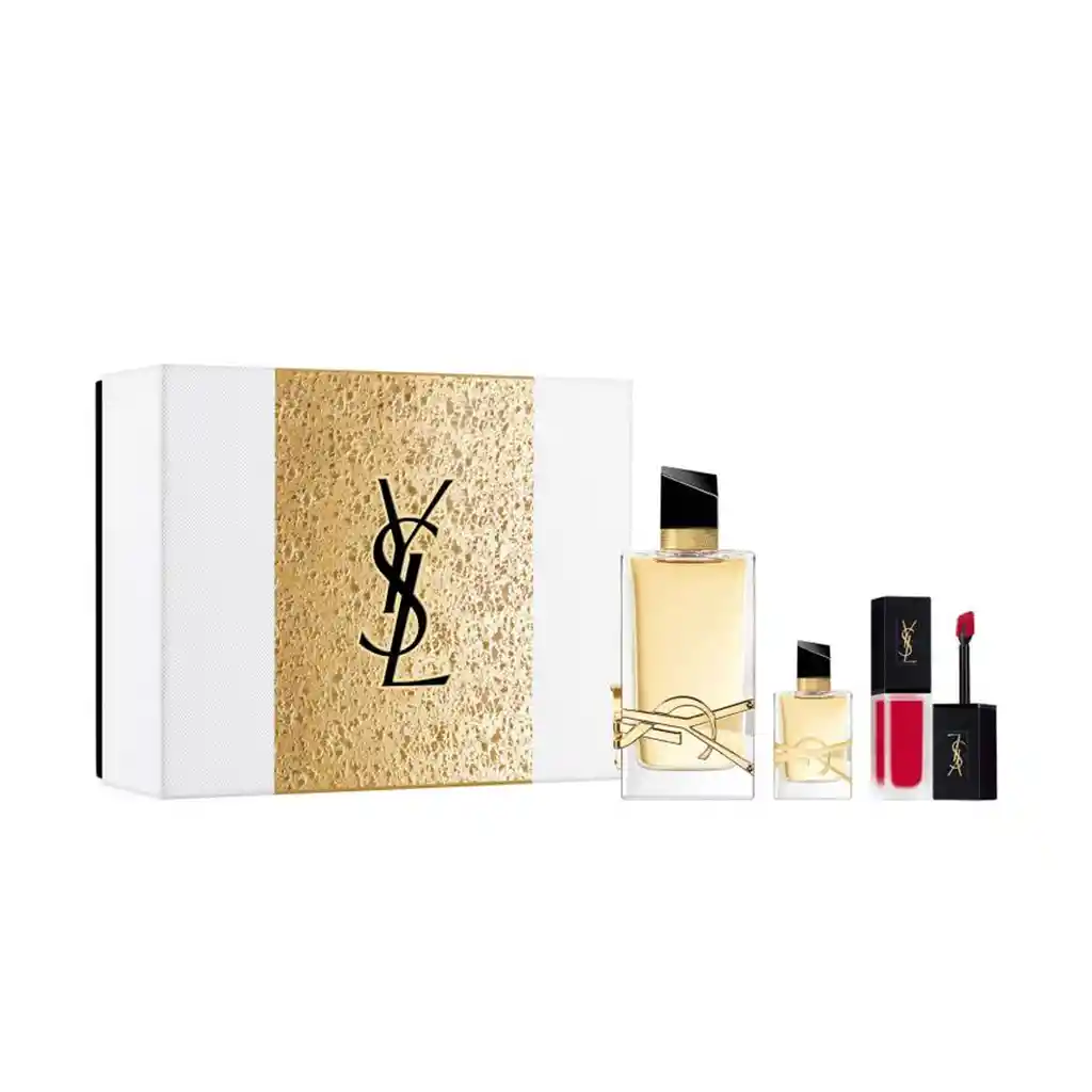 Yves Saint Laurent Set Libre 90ml Edp + 7.5ml Edp + Labial