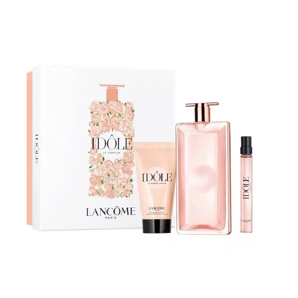 LANCOME Set Idole Edp 50Ml + Body Cream 50Ml + Mini 10Ml