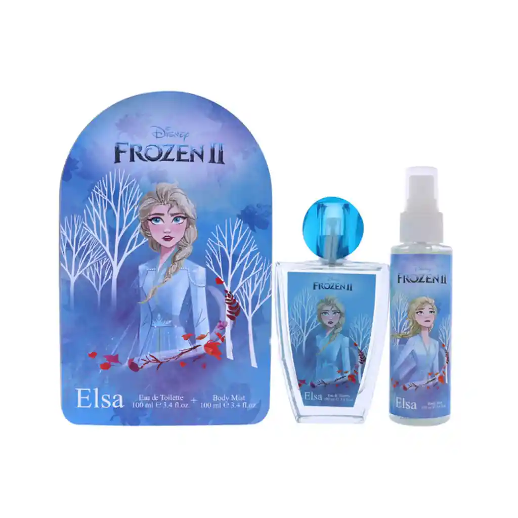 Set Disney Frozen 2 Elsa Edt 100 Ml + Body Mist 100 Ml