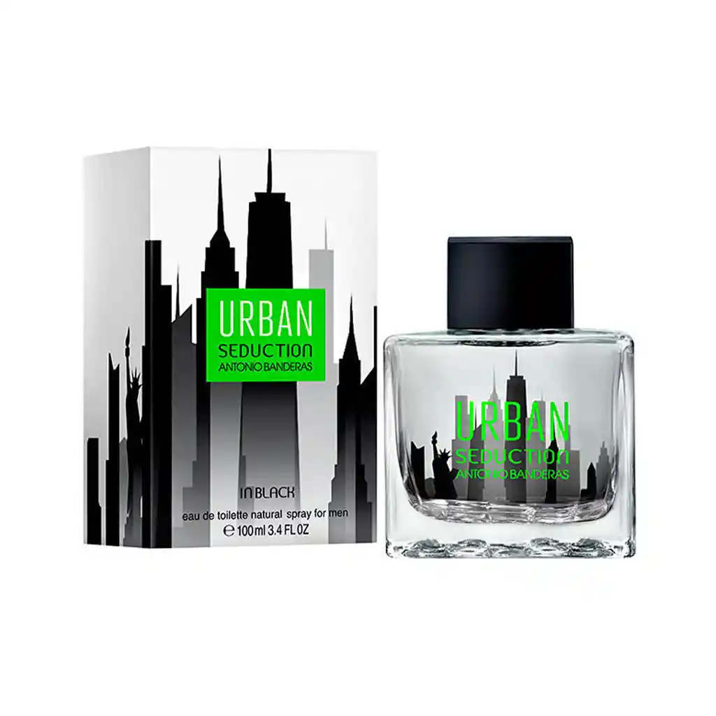 Antonio Banderas Urban Seduction Black 100 Ml Edt Varón