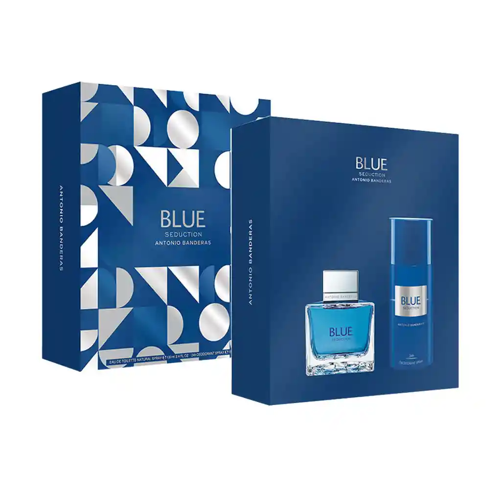 Antonio Banderas Blue Seduction Hombre 100 Ml Edt + Deo 150 Ml