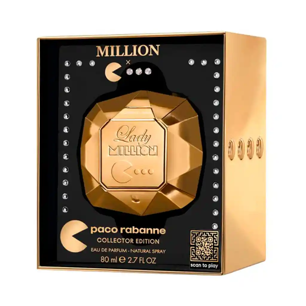 Paco Rabanne Lady Million Pac-man Collector Edition 80 Ml Edp