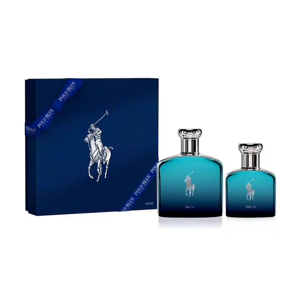 Ralph Lauren Set Polo Deep Blue 125 Ml + 40 Ml Varón