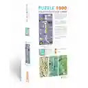 Puzzle 1000 Piezas - Mapa De Chile Comidas, Bebidas Y Frases - La Puzzlera