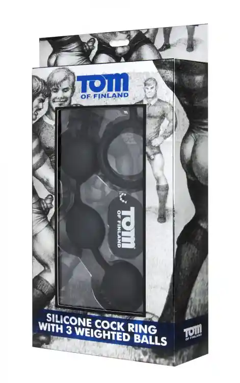 Trio De Bolas Anales Y Cockring Tom Of Finland