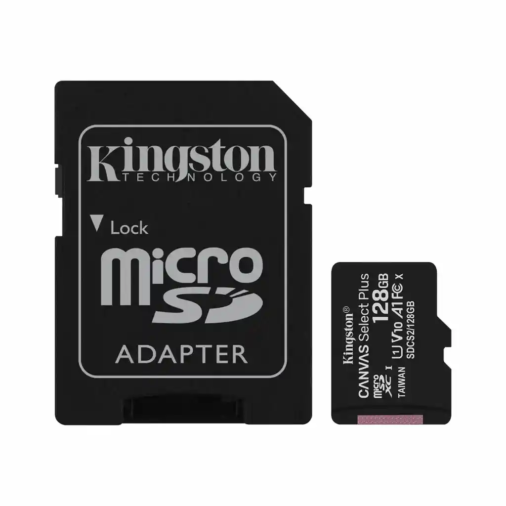 Tarjeta Memoria Micro Sd Xc 128 Gb Kingston