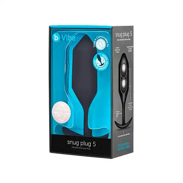 B-vibe Snug Plug 5 – Black