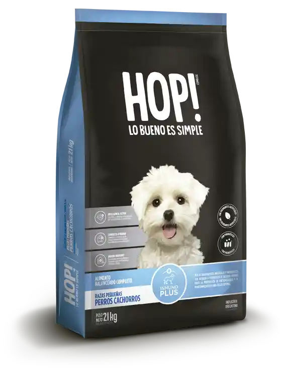 Hop! Perros Cachorros Razas Pequeñas (24 Kilos)