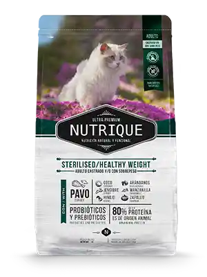 Nutrique Young Adul Cat – Sterilised/ Healthy 7.5 Kilos