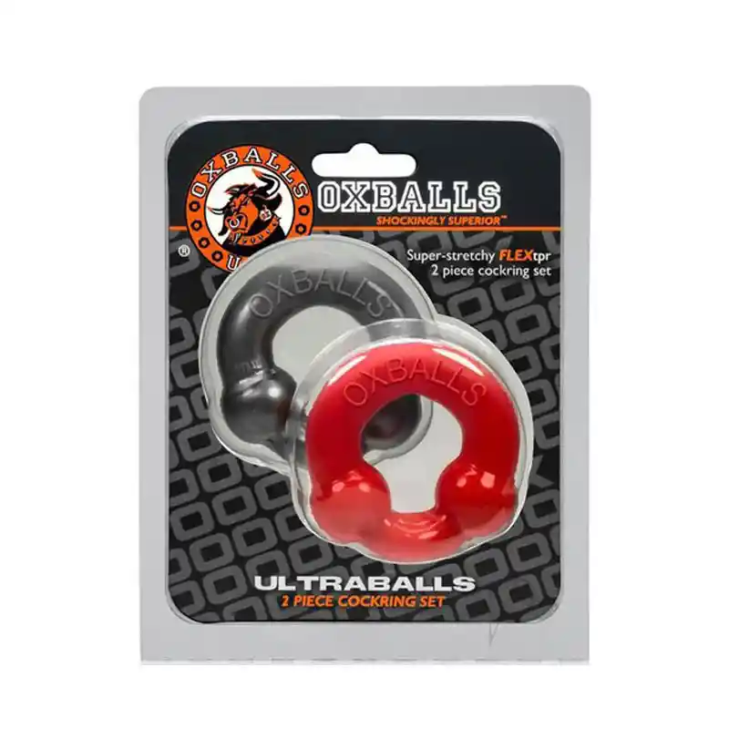 Ultraballs 2 Set Steel/red