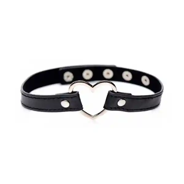 Gargantilla Dark Heart Chrome Heart Black