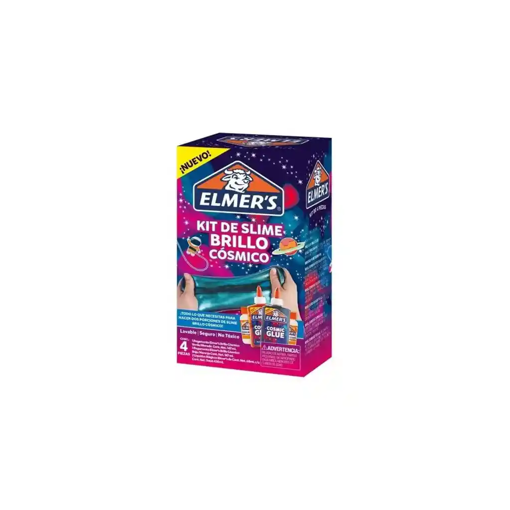 Kit Slime Brillo Cósmico Elmer´s