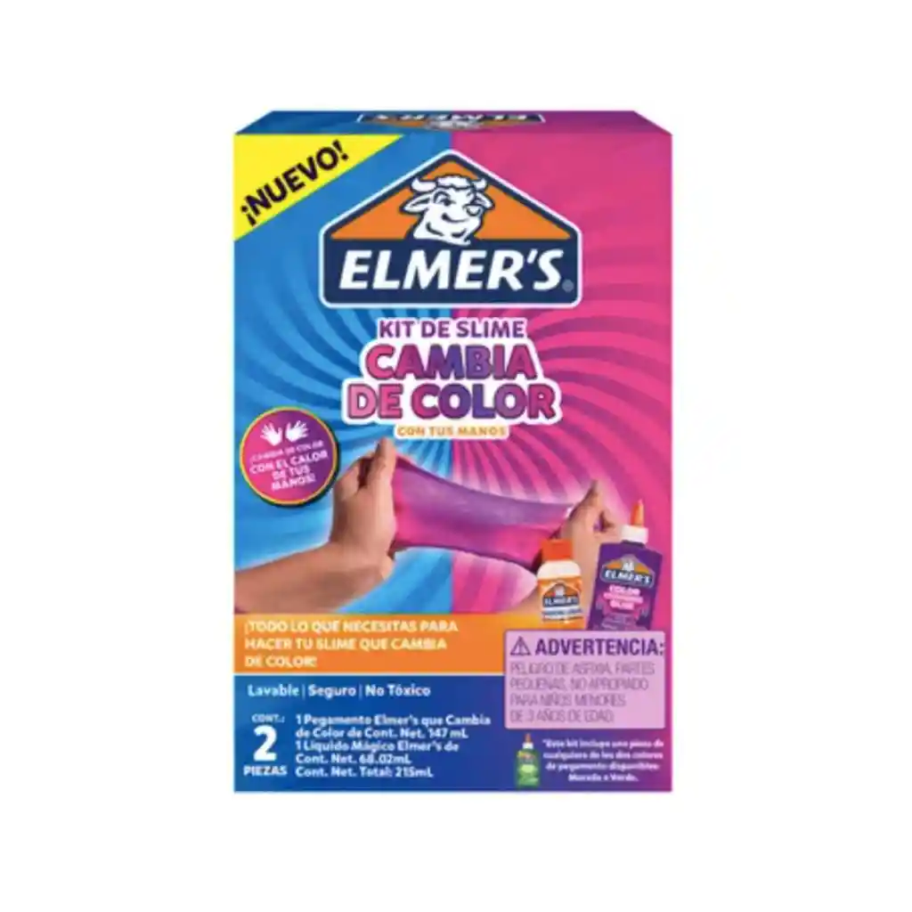 Kit De Slime Cambia De Color