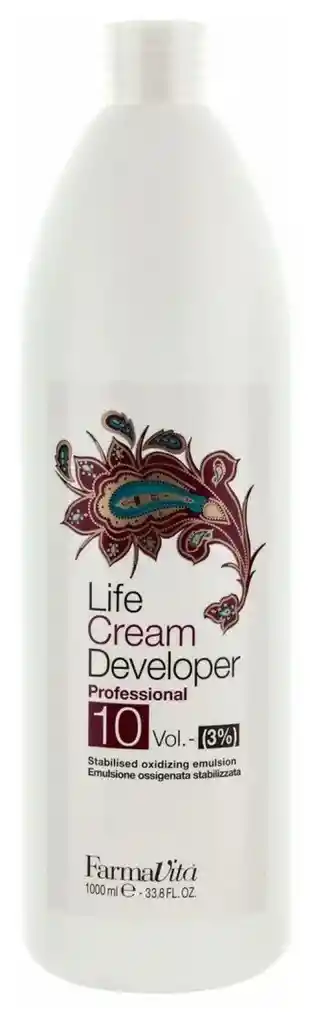 Oxidante 10 Vol Life Cream Developer Farmavita 1000 Ml