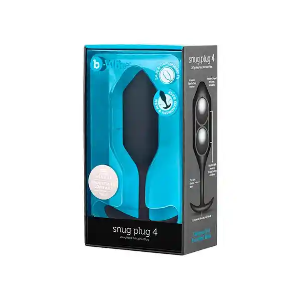 B-vibe Snug Plug 4 – Black