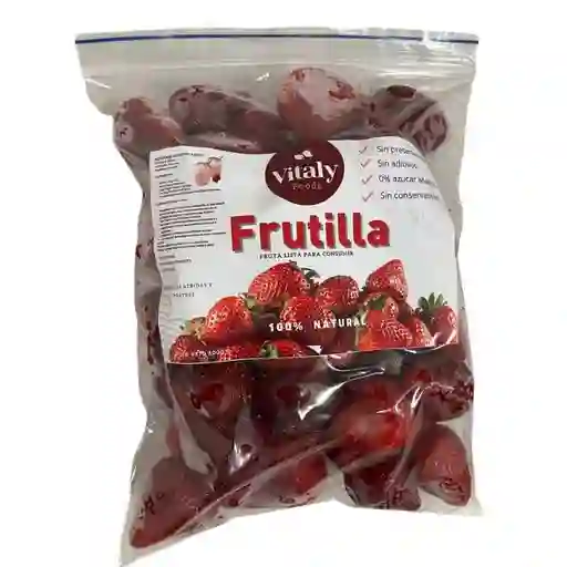 (fresas) Frutilla Congelada 1 Kg Vitalyfoods