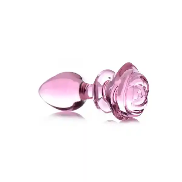 Plug Anal De Cristal Rosa – Large