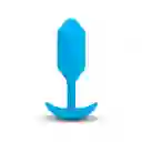 Vibrador Snug Plug Azul – Large