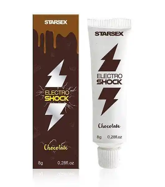 Estimulante De Clitoris Electro Shock Chocolate Comestible