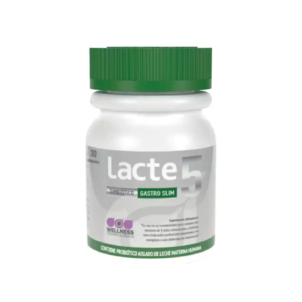 Lacte5 Gastroslim 30 Capsulas