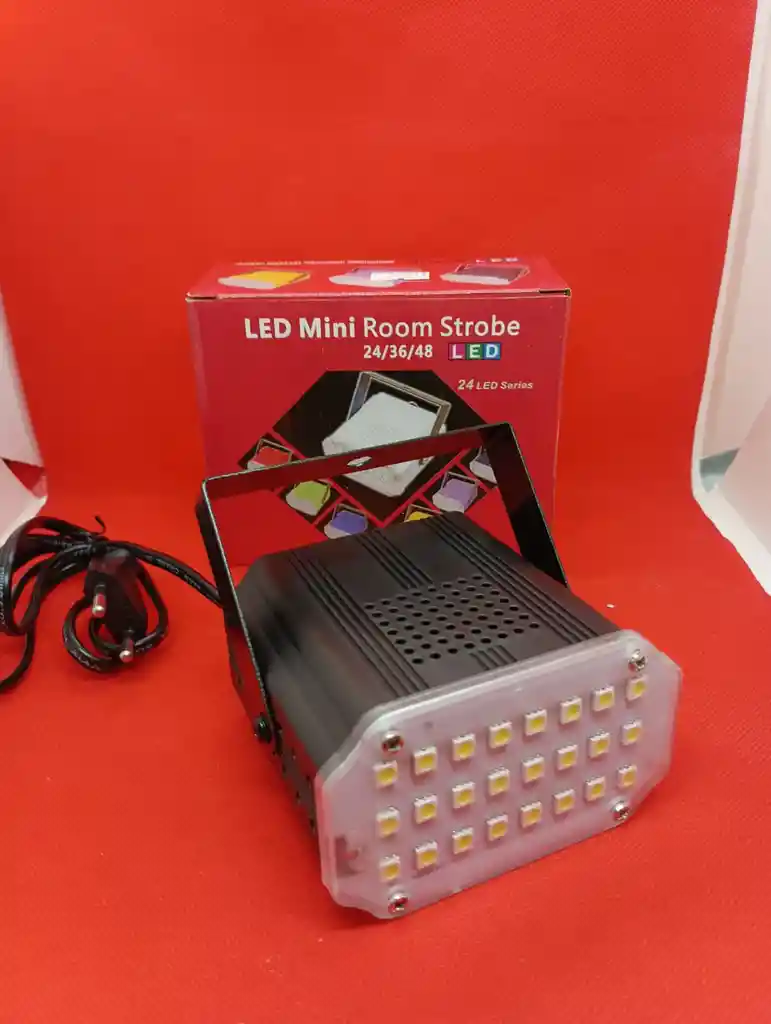 Luz Disco Estroboscopica 24 Led Flash Graduable