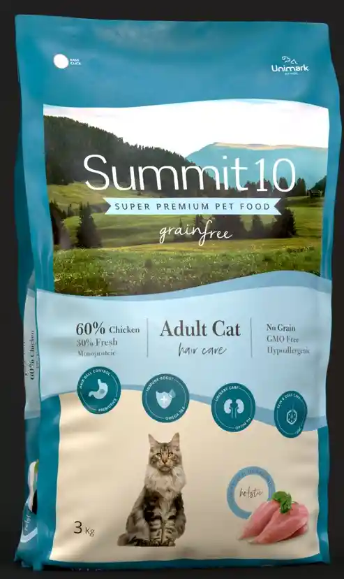 Summit 10 Grain Free Cat Hair Care 3kg